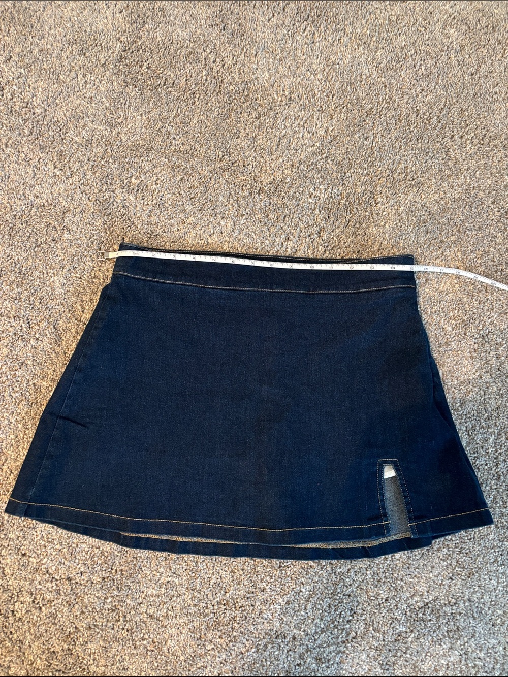 Denim skirt